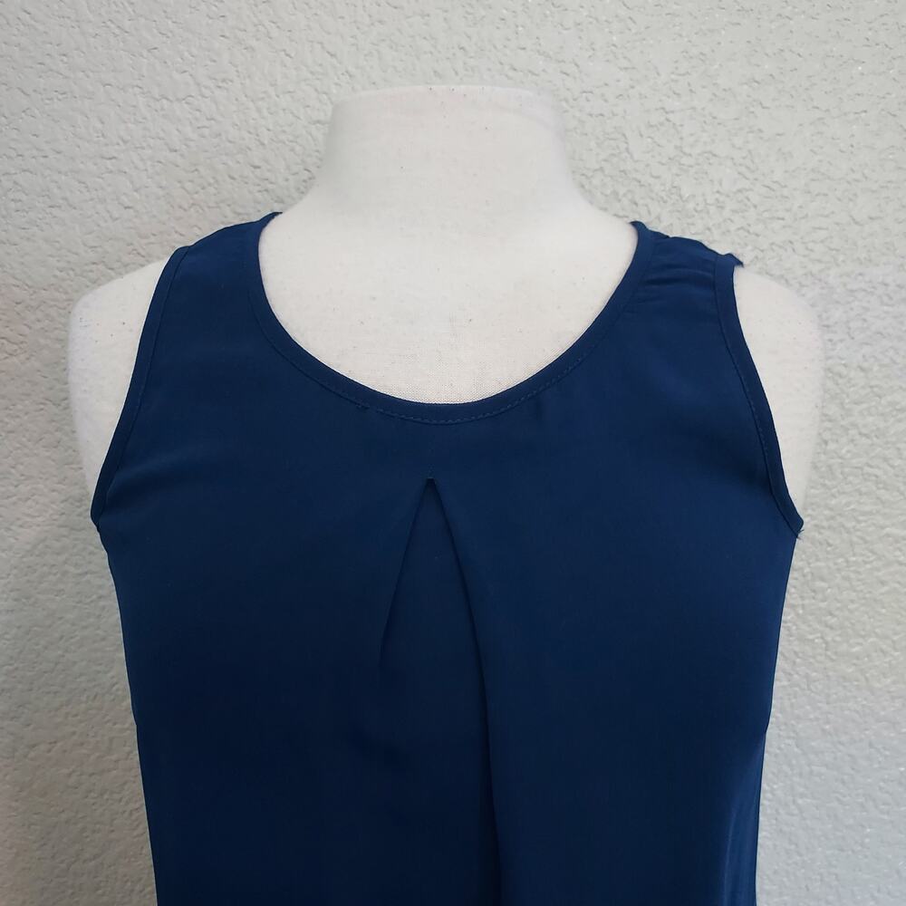 As U Wish Royal Blue Shift Dress Size Small - Picture 3 of 13